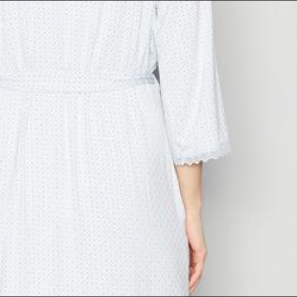 J by Jasper Conran White & Black Dressing Gown, 14 - Picture 4 of 5